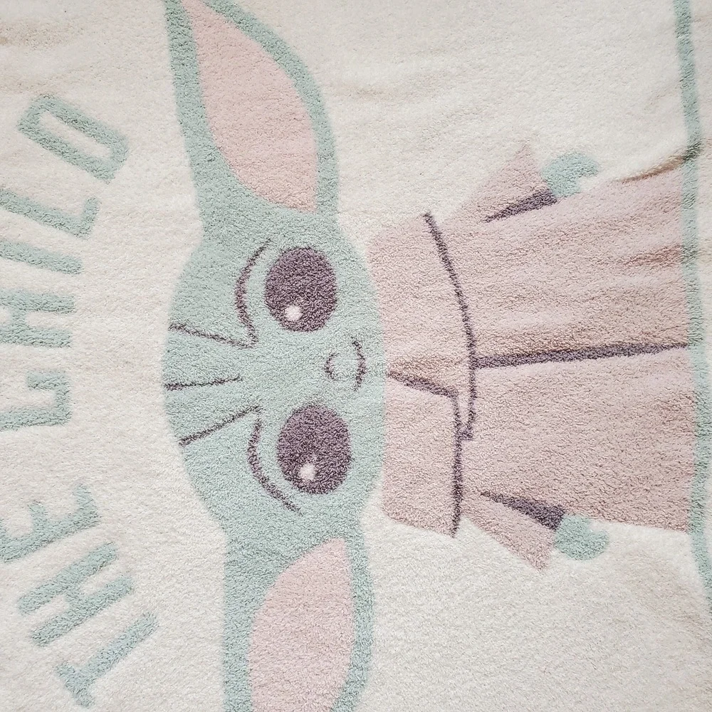CozyChic Barefoot Dreams Grogu‎ Disney Soft Baby Throw Blanket Star Wars
